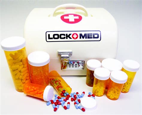 medicine lock box for home